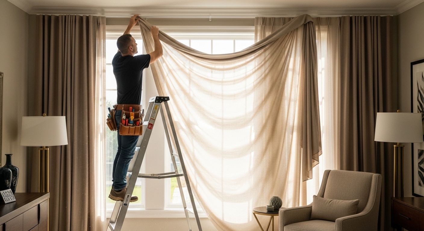 عامل تركيب ستائر بالرياض 