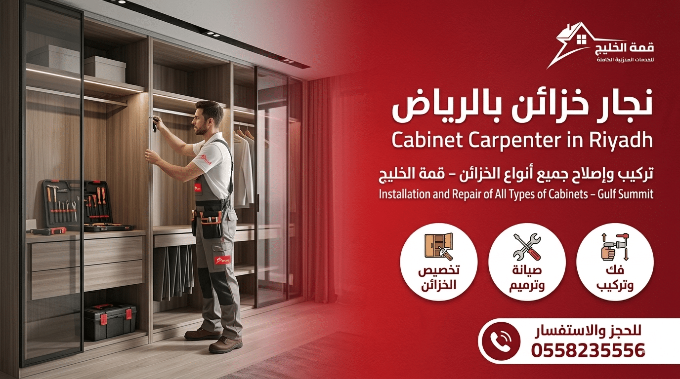 نجار خزائن بالرياض